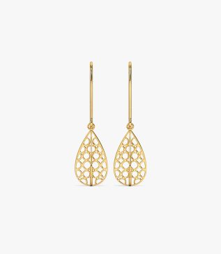 Kisna Hallmarked Gold Earring for Women